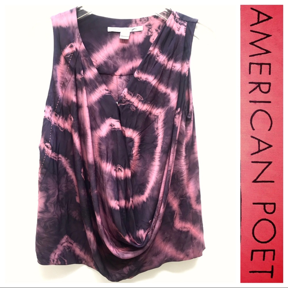 ✨ReNEW’d🎨 Diane Von Furstenberg Tie-Dyed Silk TOP